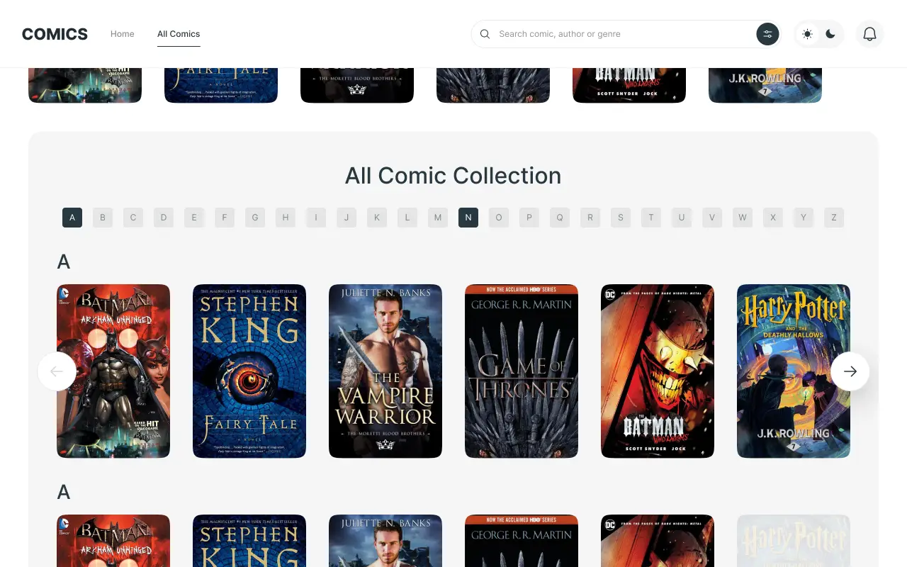 All Categories - Scroll